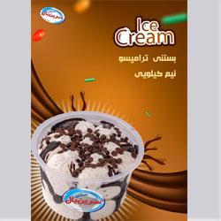 بستنی ترامیسو نیم کیلویی سرین بال کد 65278 ابعاد 16473 آرین لبن تشریفات